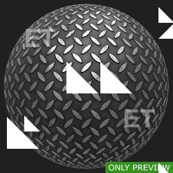 PBR substance material of metal floor industrial created in substance designer for graphic designers and game developers.