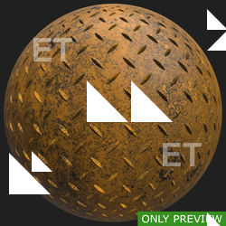 PBR substance material of metal floor painted dirty created in substance designer for graphic designers and game developers