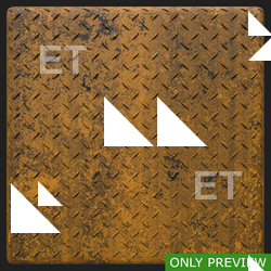 PBR substance material of metal floor painted dirty created in substance designer for graphic designers and game developers