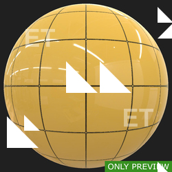 PBR substance material of wall tiles glossy created in substance designer for graphic designers and game developers