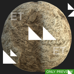 PBR texture of wall plaster damaged