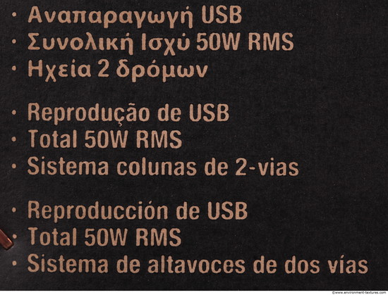 Letter and Numbers Sign