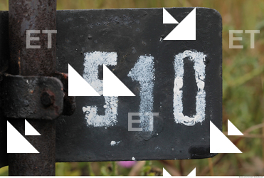 Letter and Numbers Sign