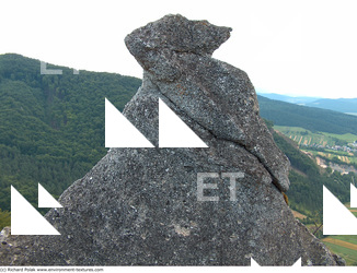 Photo Textures of Background Mountains