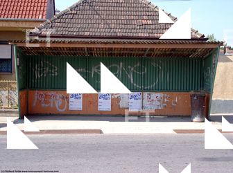 Photo Textures of Bus Stop