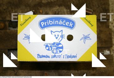 Photo Textures of Cardboard Box