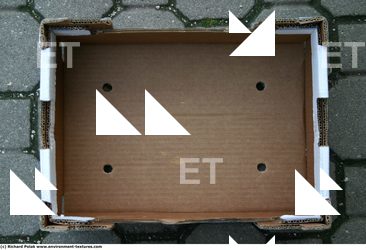 Photo Textures of Cardboard Box