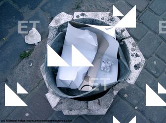 Photo Textures of Container Trash