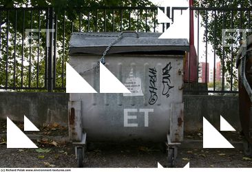 Photo Textures of Container Trash