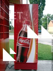 Photo Textures of Fridge for Drinking