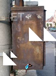 Photo Textures of Electric Box