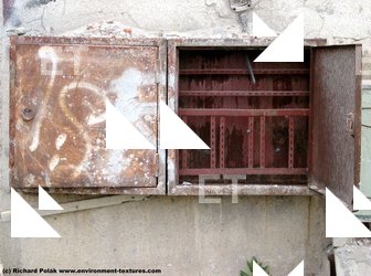 Photo Textures of Electric Box
