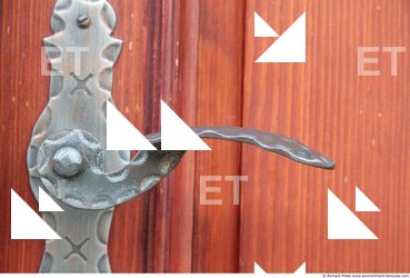 Photo Textures of Doors Handle