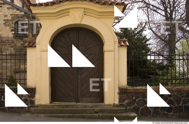 Old Classical House, Wall, Stairs, Doors