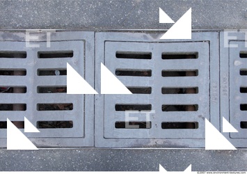 Ground Sewer Grate