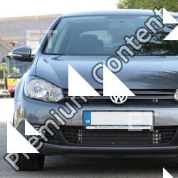 Photo References of Volkswagen Golf VI