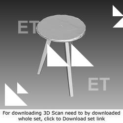 3D Scan of Wooden Table