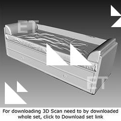 3D Scan of Bed