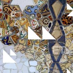 Photo Textures of Tiles Mosaic