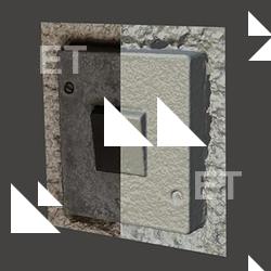 3D Scan of Power Switch