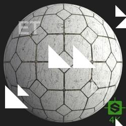 PBR Substance Material of Floor Marble #4