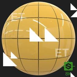 PBR Texture of Wall Tiles Glossy