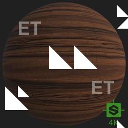 PBR Texture of Fine Wood #2