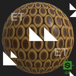 PBR Texture of Gecko Skin