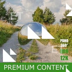 HDR Panorama 360° of Background Nature #2
