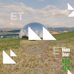 HDR Panorama 360° of Background Nature #3