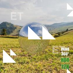HDR Panorama 360° of Background Nature