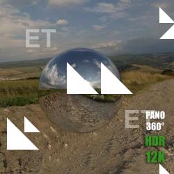 HDR Panorama 360° of Background Nature #5