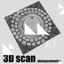 3D Scan Of Manhole Cover #5