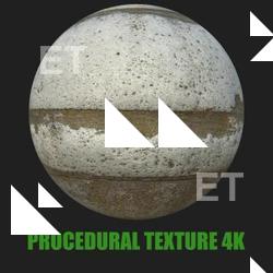 PBR Texture of Concrete Panel #3