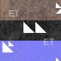 Seamless Textures of Concrete + Normal & Bump Mapping