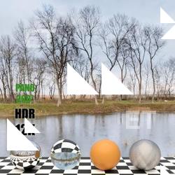 HDR Panorama 360° of Background Lake