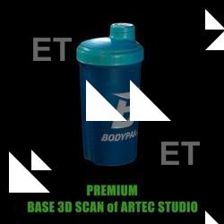 Base 3D Scan of Plastic Shaker 