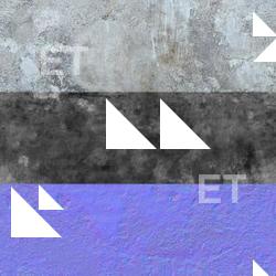 Seamless Textures of Plaster + Normal & Bump Mapping