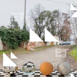 HDR Panorama 360° of Background Nature