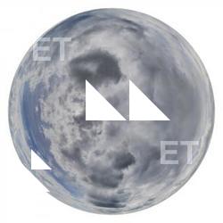 HDRi Skydome of Overcast Sky 16K