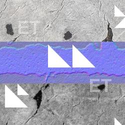 Seamless Textures of Asphalt + Normal & Bump Mapping