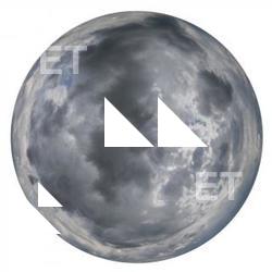 HDRi Skydome of Overcast Sky 12K 