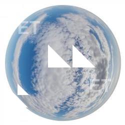 HDRi Skydome of Clouded Sky 12K 