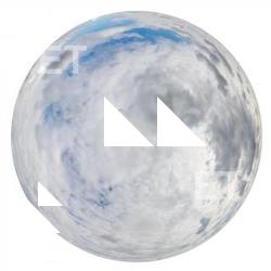 HDRi Skydome of Clouded Sky 12K 