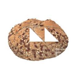 Whole Grain Kaiser Roll 3D Scan Retopo