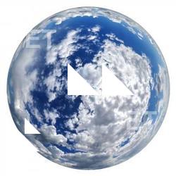12K clouded skydome HDRi panorama