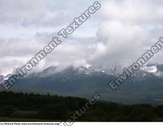 Photo Textures of Background Snowy Mountains