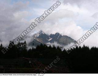 Photo Textures of Background Snowy Mountains