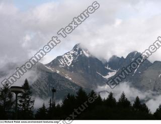 Photo Textures of Background Snowy Mountains