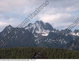 Photo Textures of Background Snowy Mountains